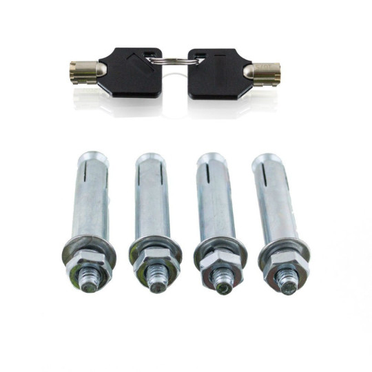 Trezor cu încuietoare electronică cu cod + cheie, de culoare neagră