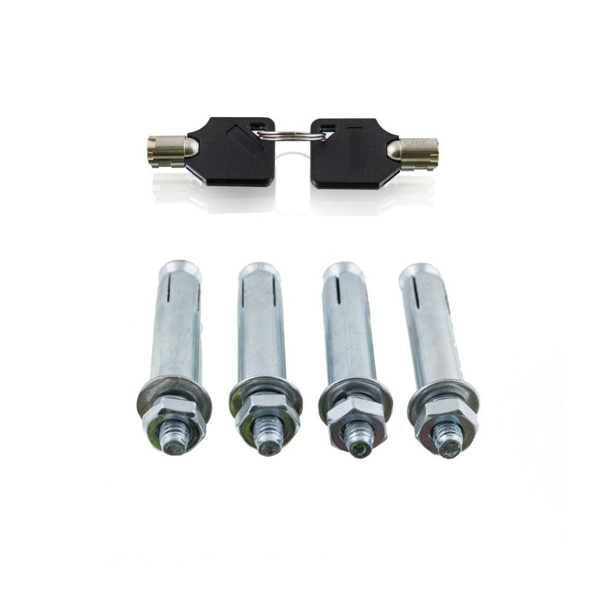 Trezor cu încuietoare electronică cu cod + cheie, de culoare neagră