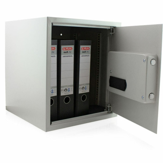 Seif electronic crem deschis