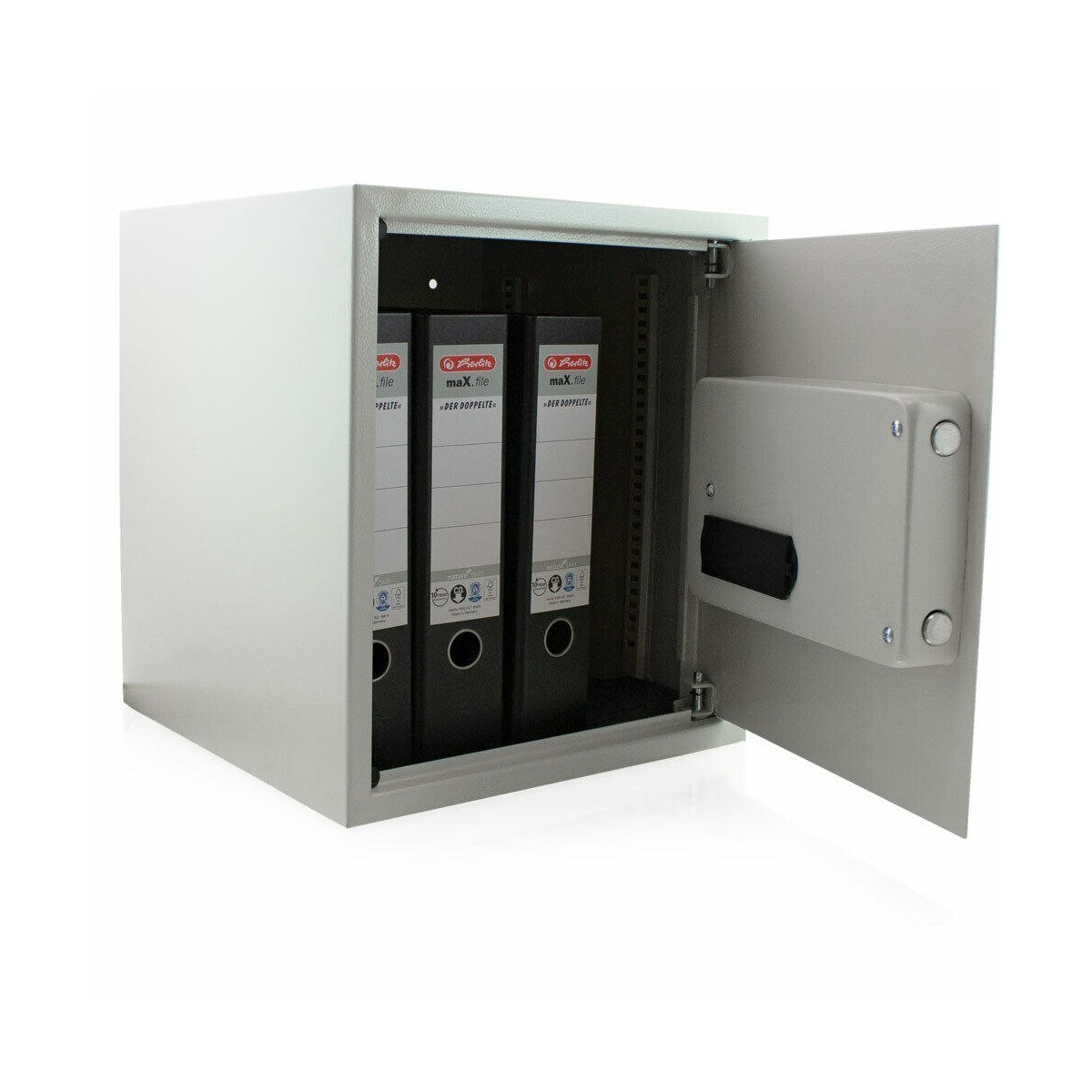 Seif electronic crem deschis