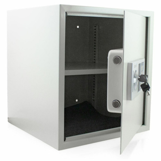 Seif electronic crem deschis