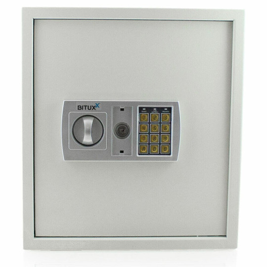 Seif electronic crem deschis