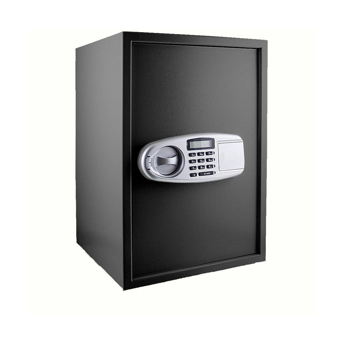 Seif electronic mare, negru