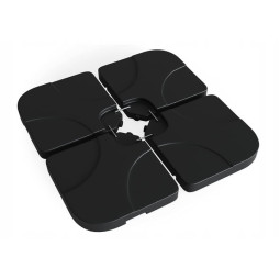 Greutăți pentru umbrelă de soare, 4 bucăți, umplere cu apă, nisip