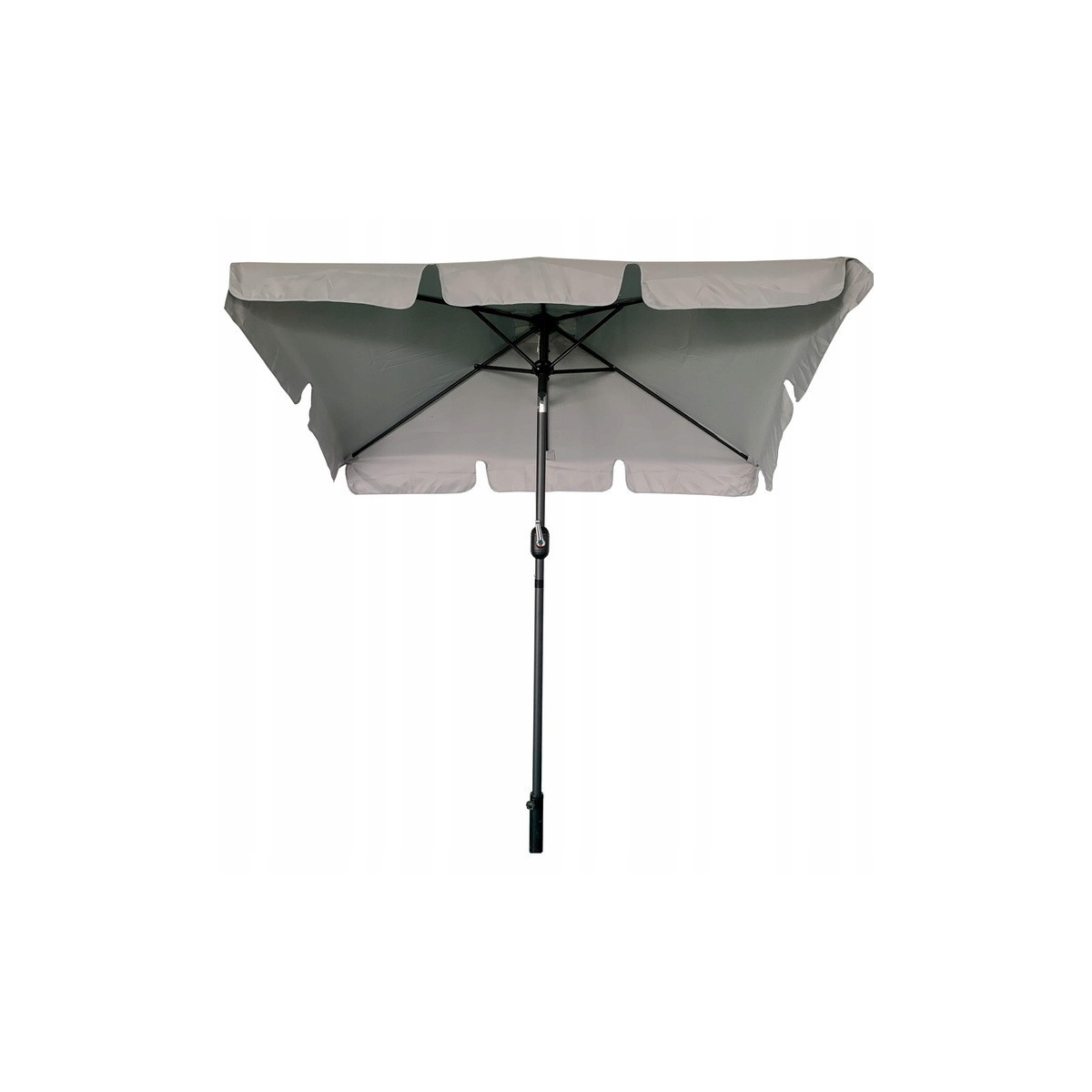 Umbrelă de soare gri deschis pentru terasă 125x200 cm