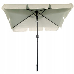 Umbrelă în culoare bej deschis cu volane 125x200 cm