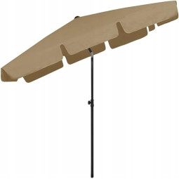 Umbrele de soare bej închis 125x200 cm