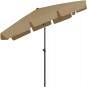 Umbrele de soare bej închis 125x200 cm
