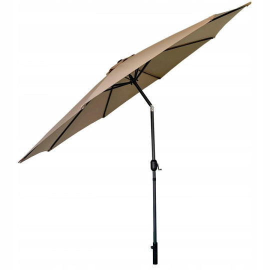 Umbrelă de 300 cm de culoare bej închis