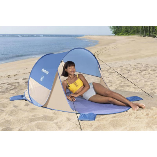 Plajă pentru 2 persoane cu dimensiunile 2x1,20x90 cm