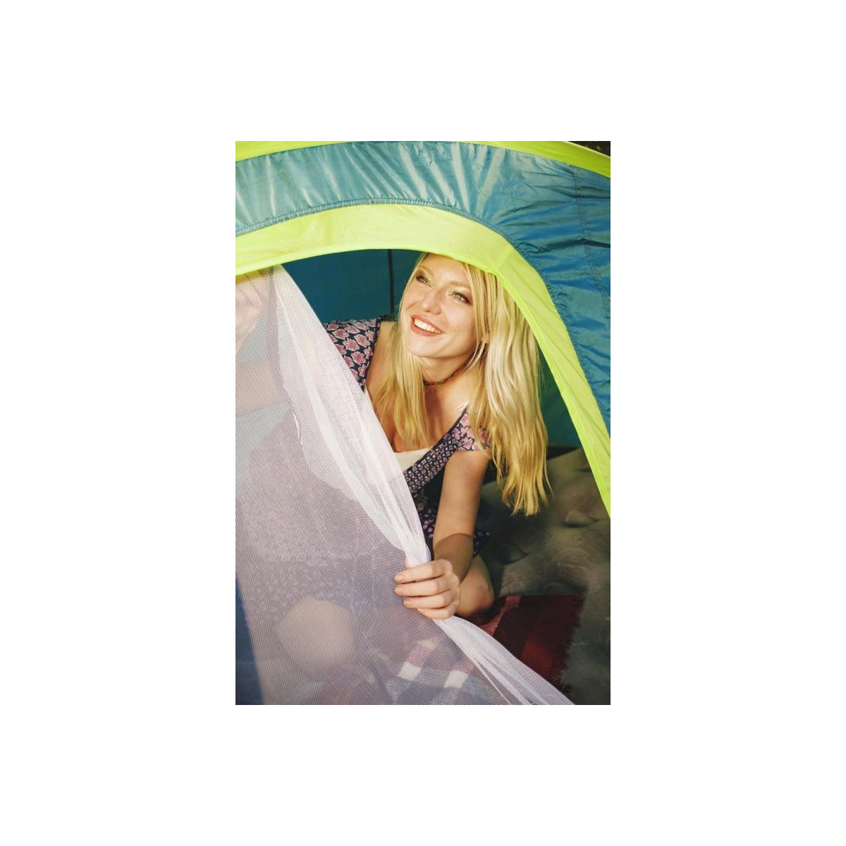 Cort de turism pentru 2 persoane 2.35 x 1.45 x 1 m