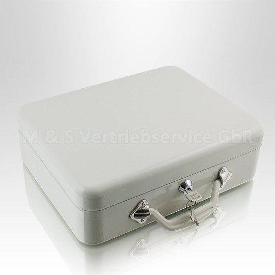 Casier pentru numerar, gri deschis, 30cm