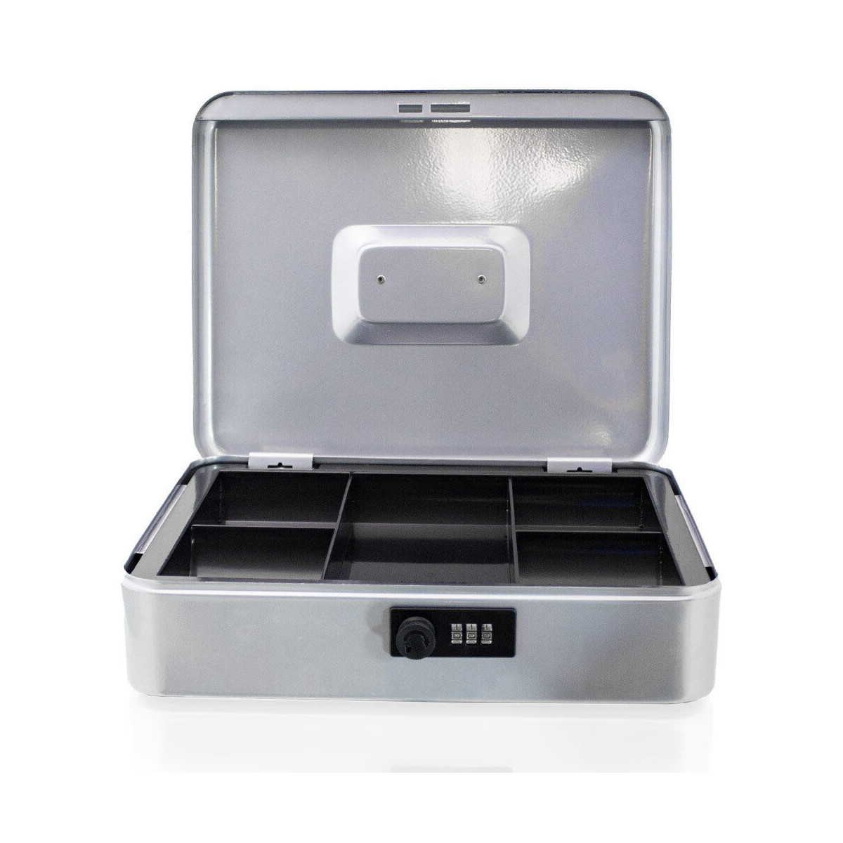 Cutie metalică gri, 30cm