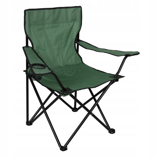 Scaun de camping de culoare verde