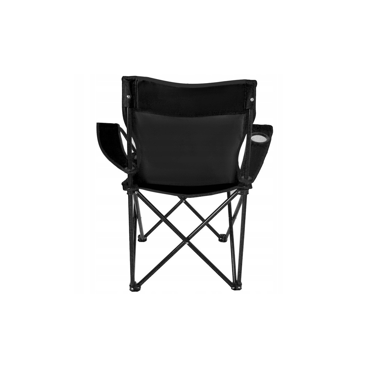 Scaune de camping de culoare neagră