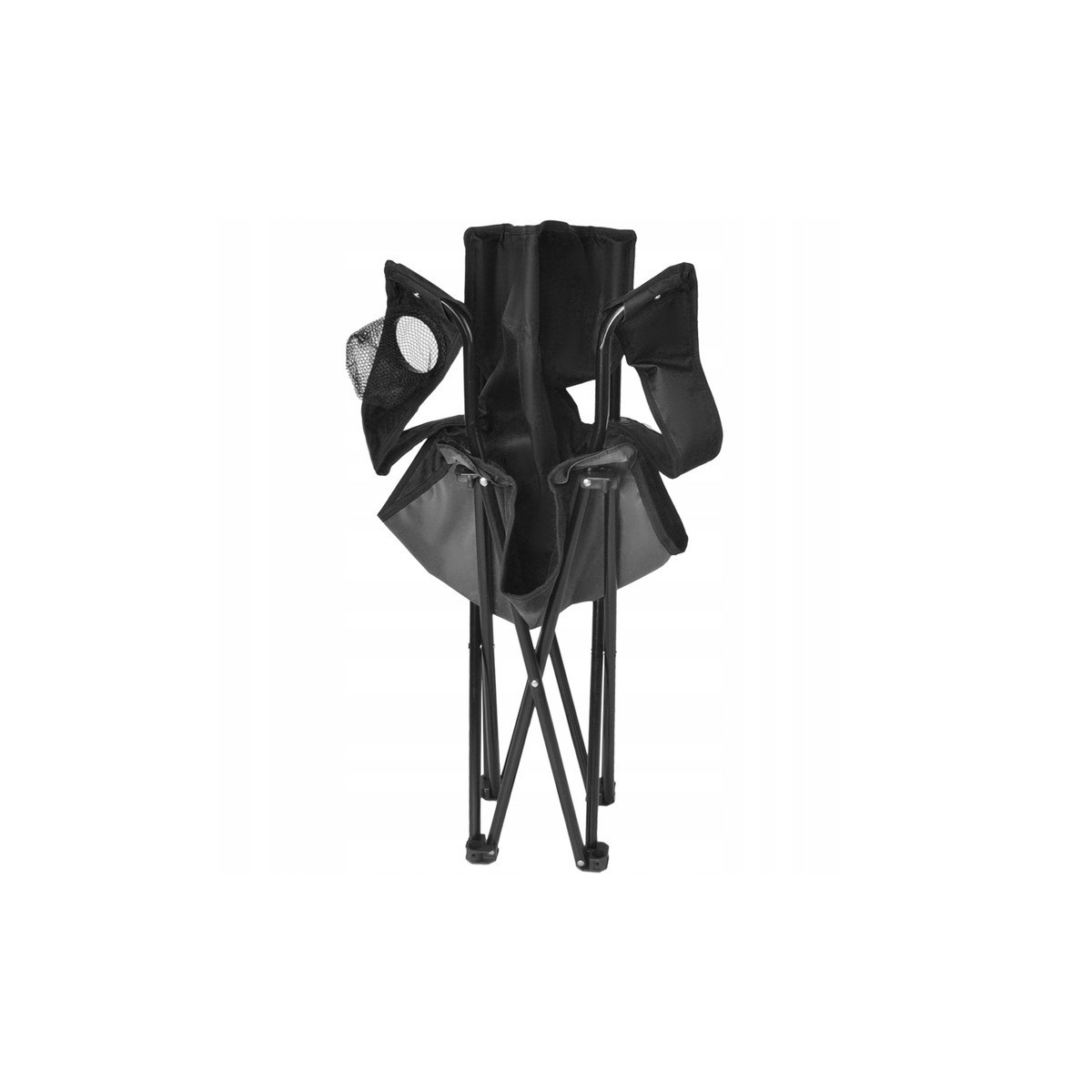 Scaune de camping de culoare neagră