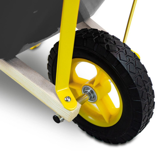 Roata de grădină pentru copii de culoare neagră