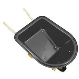 Roata de grădină pentru copii de culoare neagră