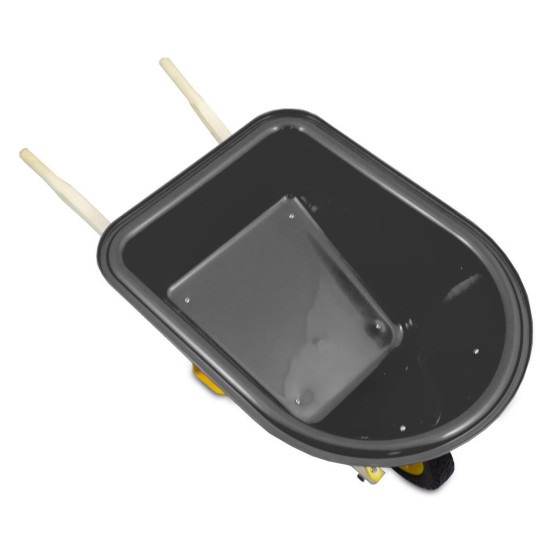 Roata de grădină pentru copii de culoare neagră