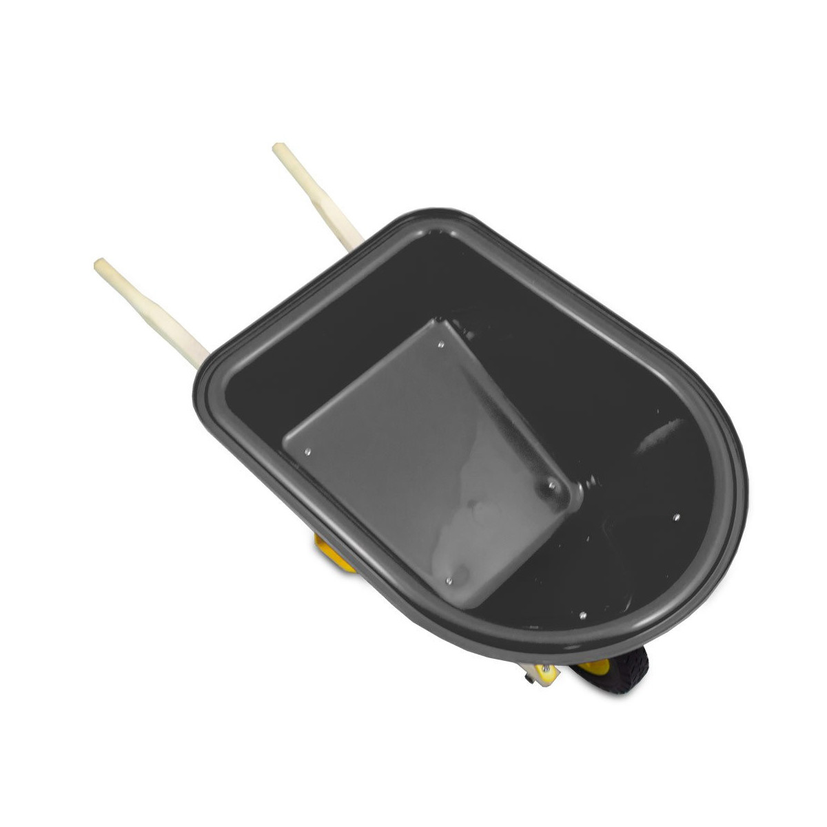 Roata de grădină pentru copii de culoare neagră