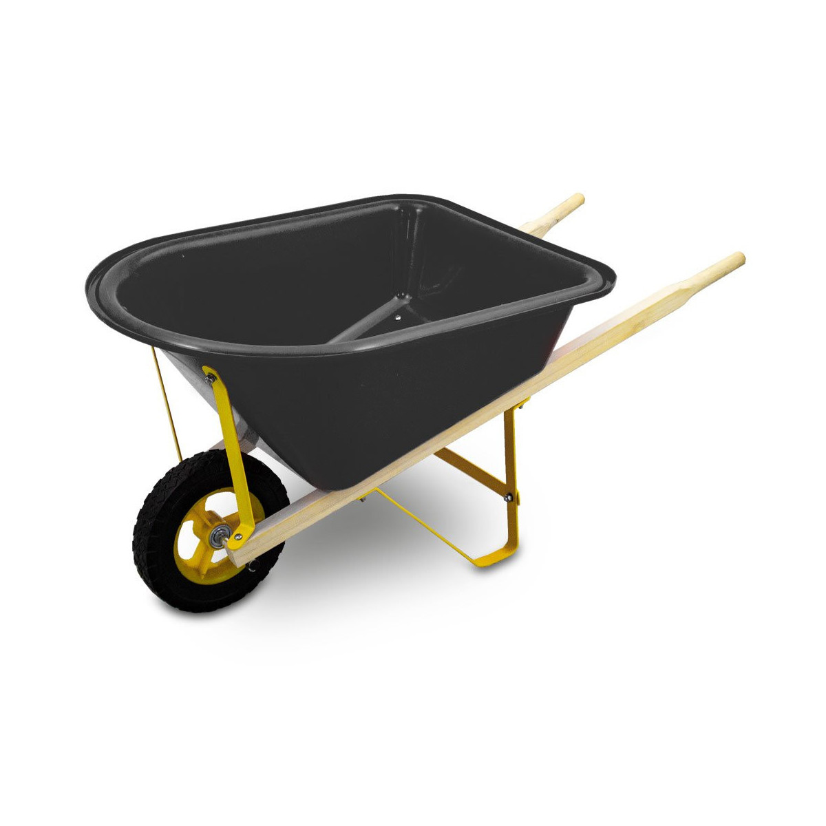 Roata de grădină pentru copii de culoare neagră