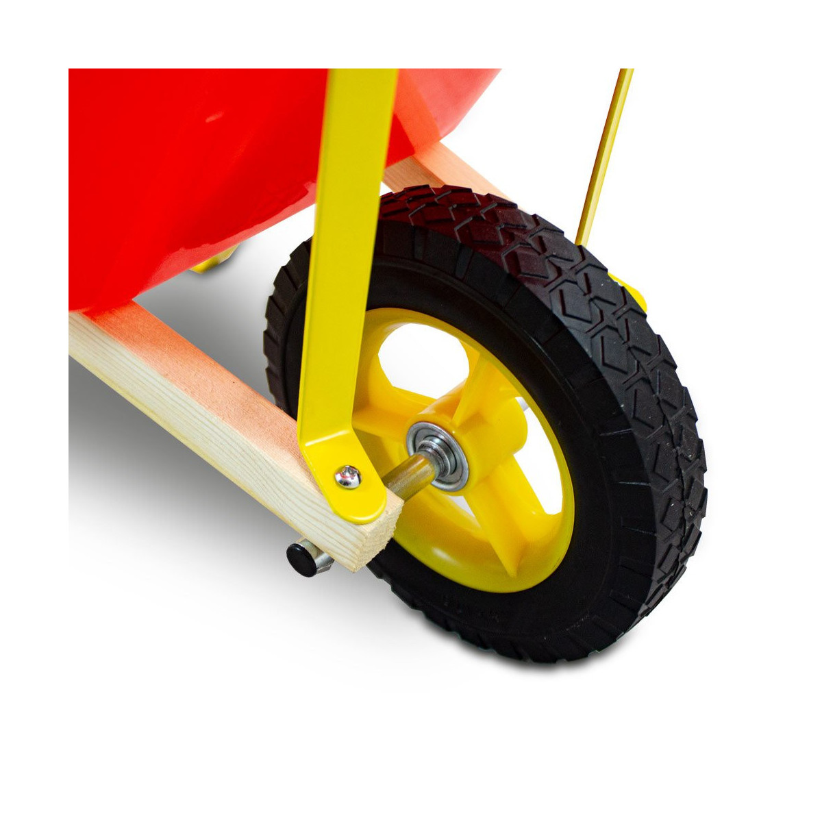 Roșu cărucior de grădină pentru copii