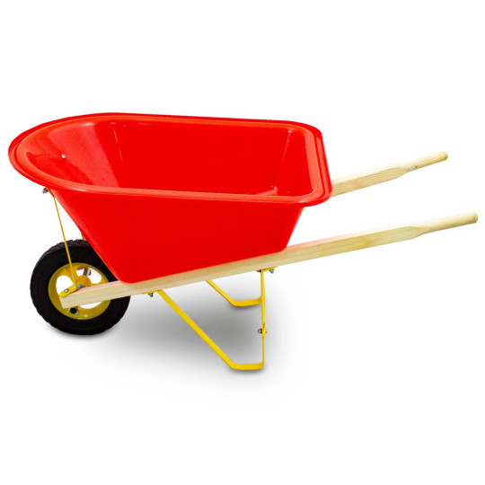 Roșu cărucior de grădină pentru copii