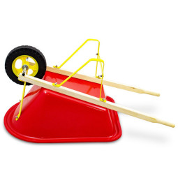 Roșu cărucior de grădină pentru copii