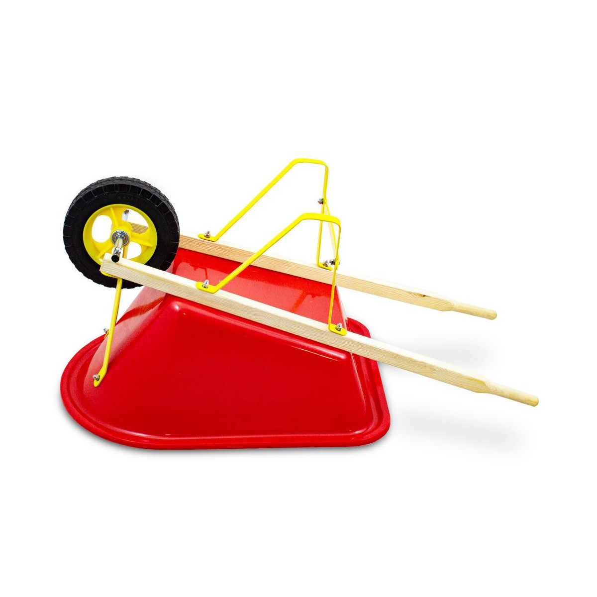 Roșu cărucior de grădină pentru copii