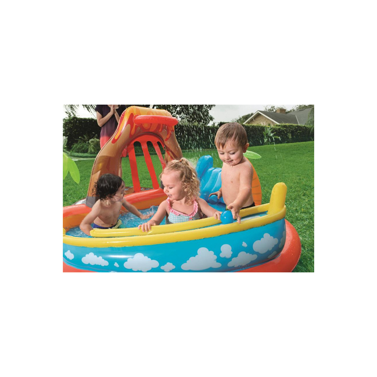 Piscina pentru copii Lava Lagoon 265x265x104 cm