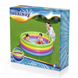 Piscină pentru copii Rainbow, 157x46 cm