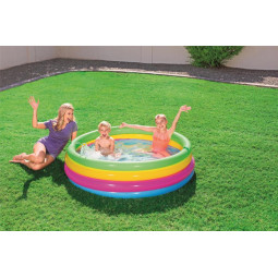 Piscină pentru copii Rainbow, 157x46 cm