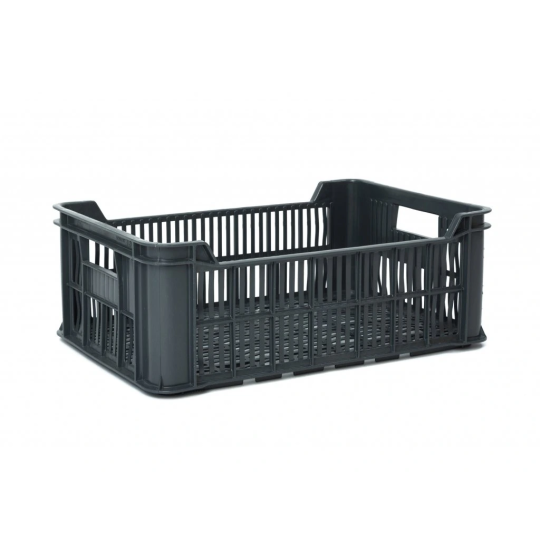 Prelăcuță din plastic pentru legume și fructe OZS neagră