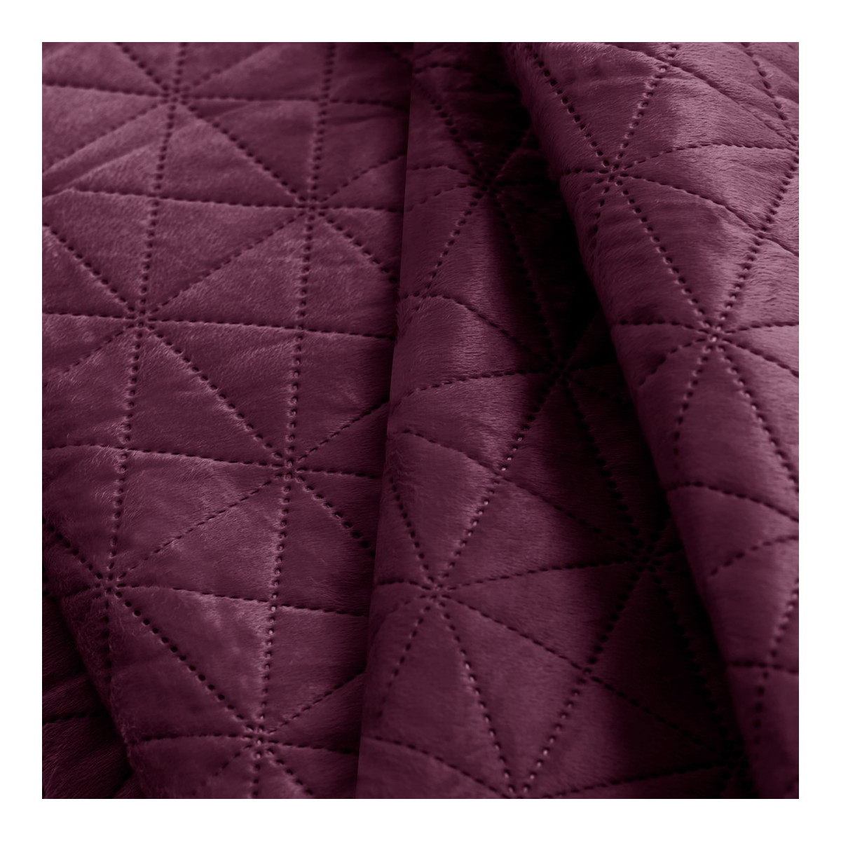 Președinte de pat LAILA, culoare bordou, 170x270