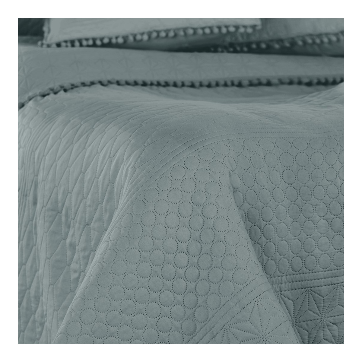 Pătură reversibilă pentru pat MEADORE în culoarea gri 170x210