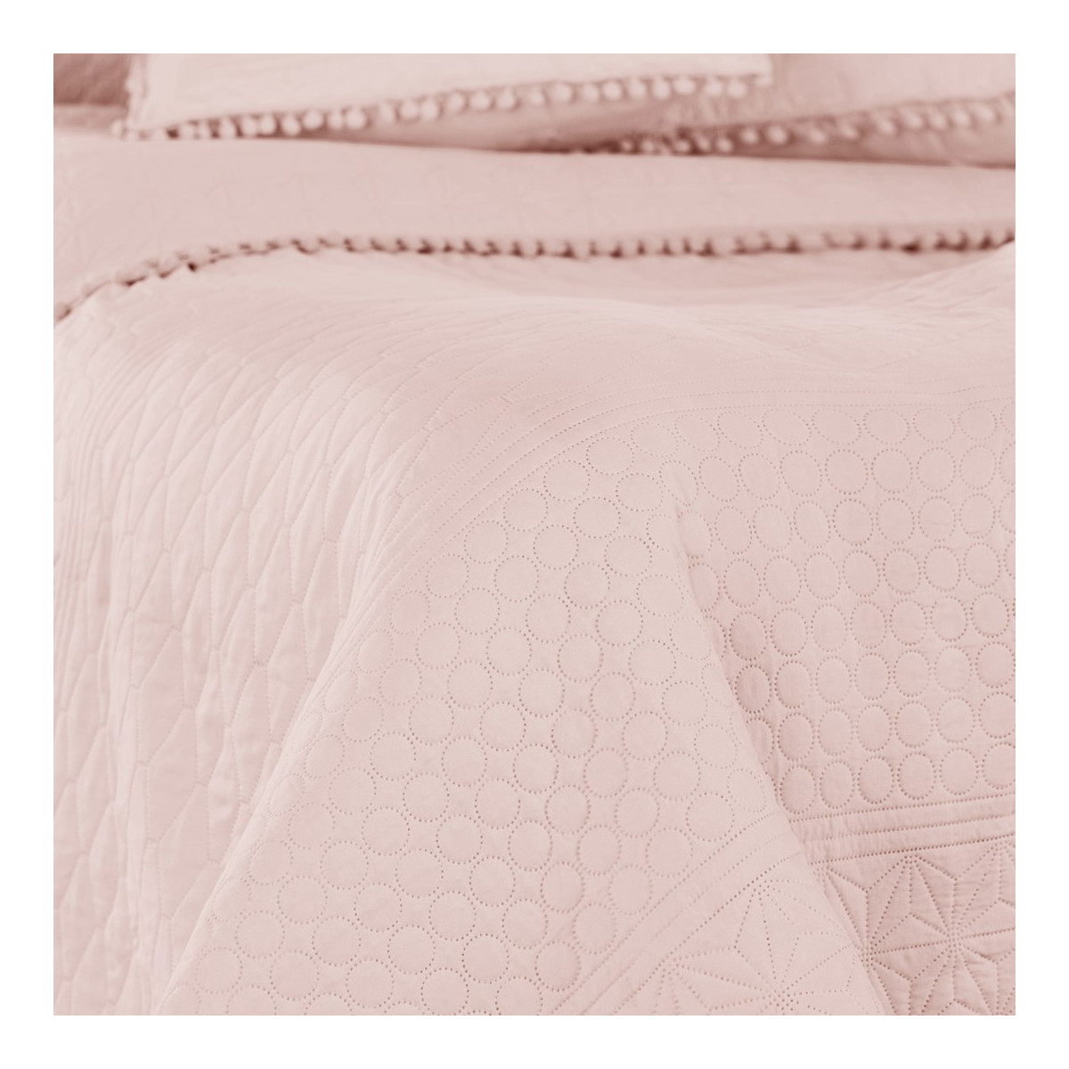 Pătura quiltată pentru pat MEADORE, roz, 170x210