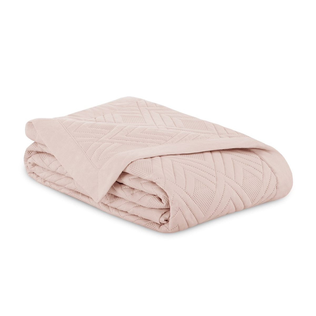 Pătură ieftină pentru pat OPHELIA, culoare roz pudrat, 170x210