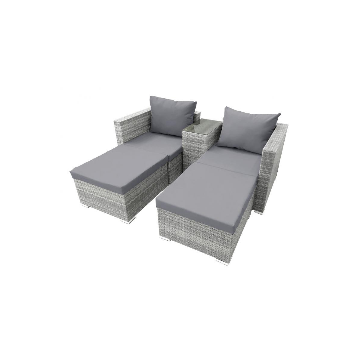Mobilier de grădină modern 4 în 1