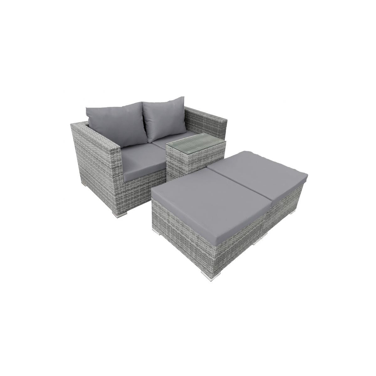 Mobilier de grădină modern 4 în 1