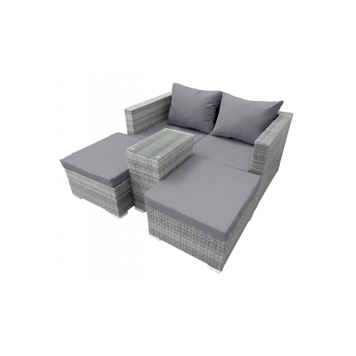 Mobilier de grădină modern 4 în 1