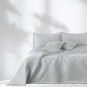 Pătura de lux pentru pat, gri deschis, cu dimensiunea 240x260.