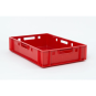 Cutie de plastic pentru carne de culoare roșie E1