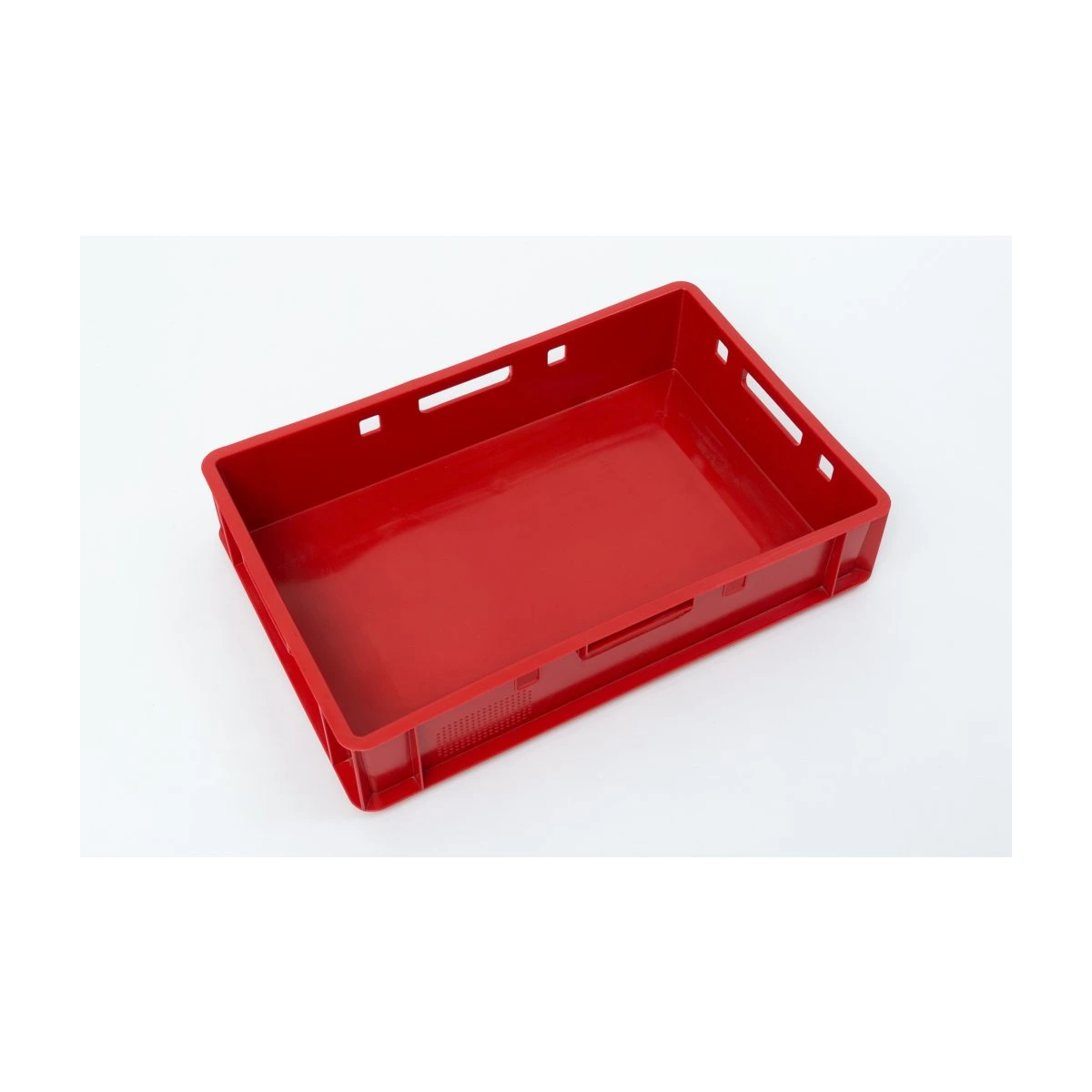 Cutie de plastic pentru carne de culoare roșie E1