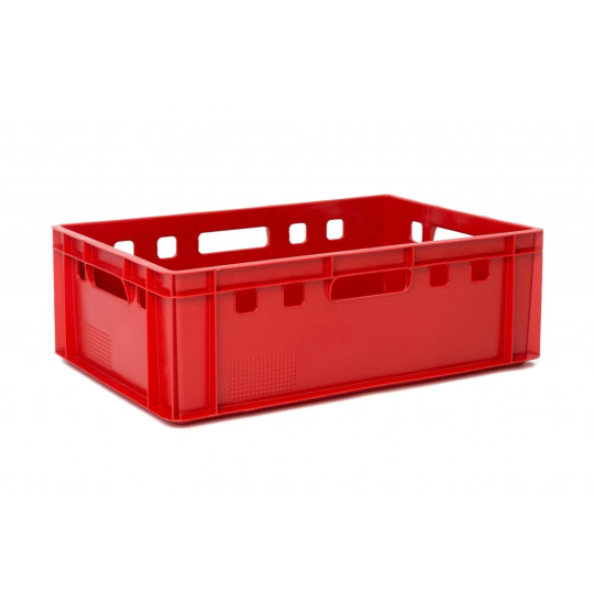 Culoare roșie E2 cutie din plastic pentru carne