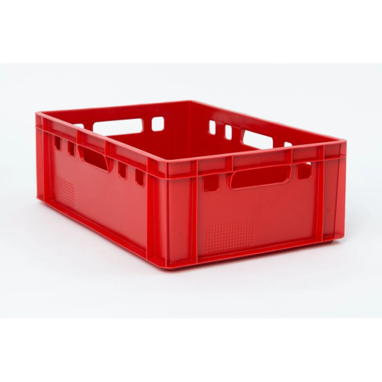 Culoare roșie E2 cutie din plastic pentru carne
