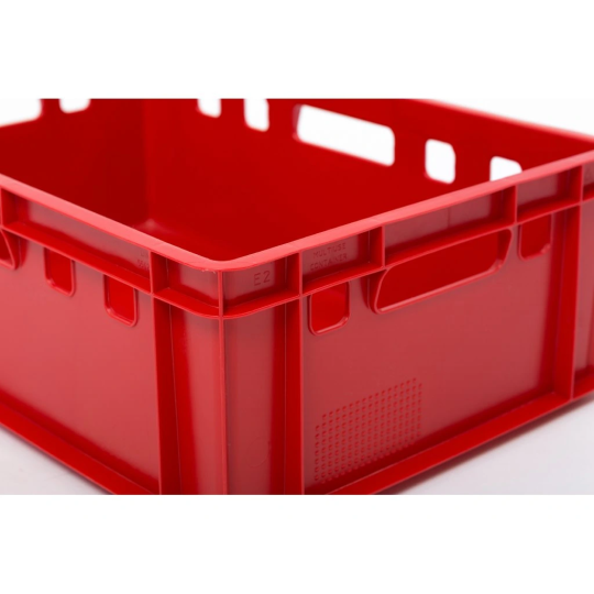Culoare roșie E2 cutie din plastic pentru carne