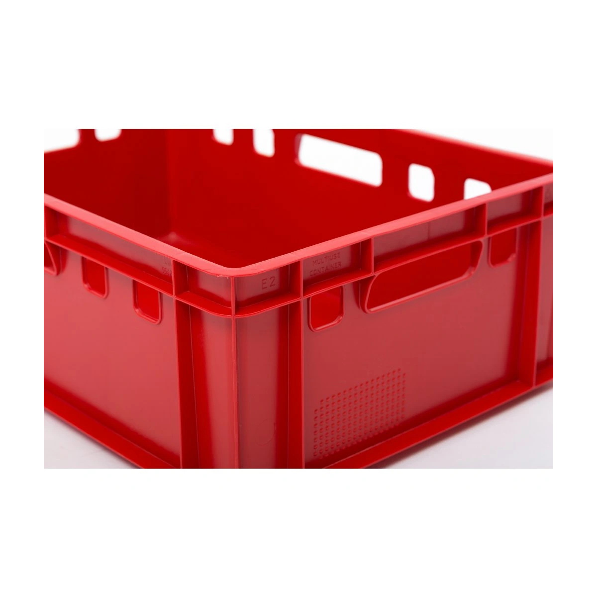 Culoare roșie E2 cutie din plastic pentru carne