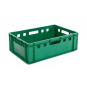 Cutie de transport din plastic E2 de calitate, de culoare verde