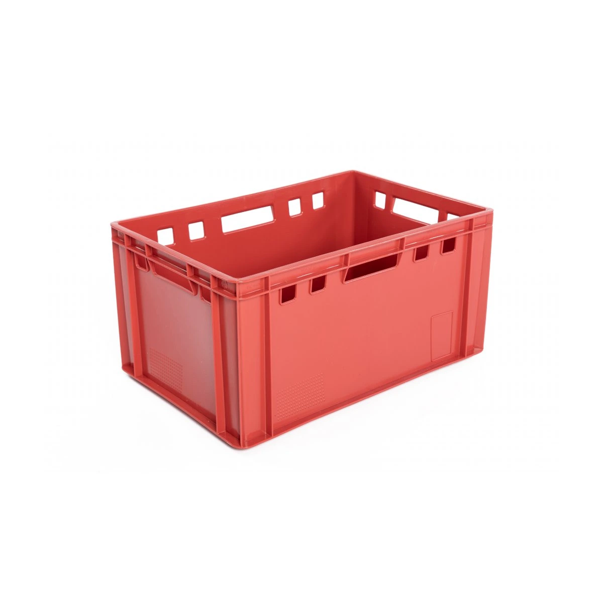Cutii de transport din plastic pentru carne de culoare roșie E3