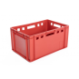 Cutii de transport din plastic pentru carne de culoare roșie E3